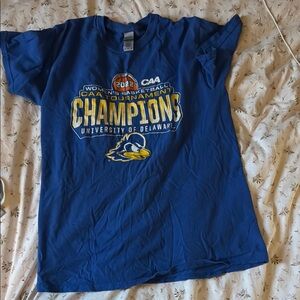 Blue University of Delaware Champions T-Shirt